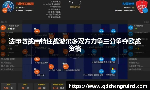 法甲激战南特迎战波尔多双方力争三分争夺欧战资格